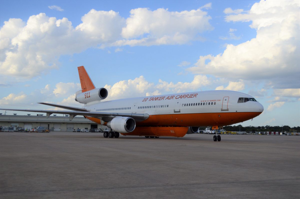 Austin Airtanker Base activated to assist with wildfire activity across the  state – The Gilmer Mirror