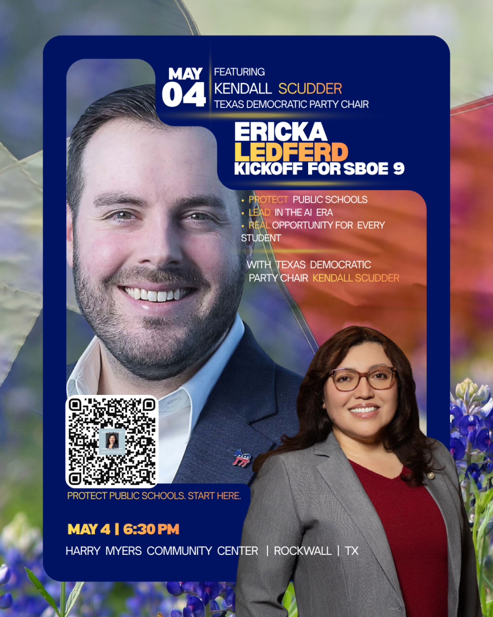 ERICKA LEDFERD LAUNCHES CAMPAIGN FOR TEXAS STATE BOARD OF EDUCATION DISTRICT 9, INVITES COMMUNITY LEADERS TO MAY 4 KICKOFF 